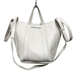 Balenciaga EVERYDAY Tote Shopping Bag White